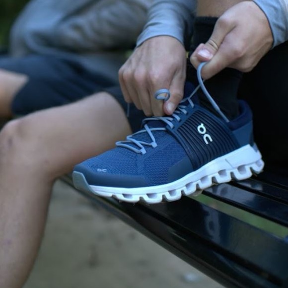 On Running Other - ON CLOUD CLOUDSWIFT Running shoes men Size 12 navy blue / white